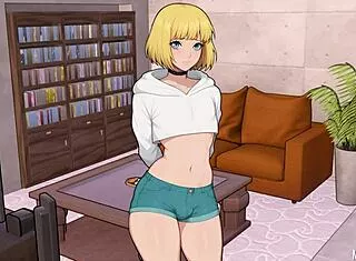 bunkered with horny femboy slut close-up action