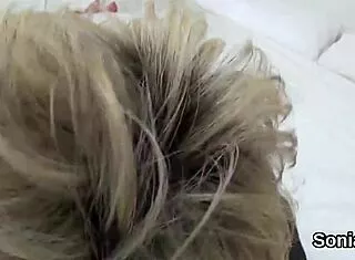 Unfaithful British MILF Lady Sonia Teases Massive Tits Flaunt!