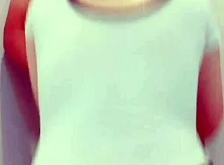 standing creampie drips from tight shaved asian pussy