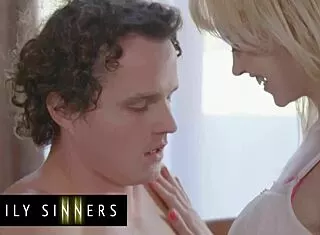 naughty stepsis takes bro virginity teaches pussy pounding