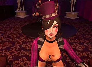Mad Moxxi Sucks You Off Hard Then Grinds In Purple Dream Club