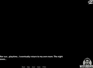 Trapped bunkered with a teasing femboy ladyboy in wild game.