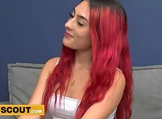 Tight Latina Pussy Stretched. Big Cock Pounds Rough In Casting Interview