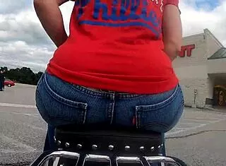 Damn! Big Ass Milf Flashes Motorcycle GoPro Pt 1