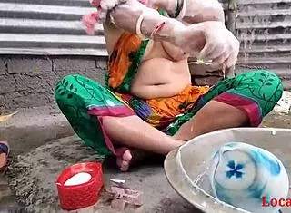localsex31 official pussy lick bends over indian girl for doggystyle pounding