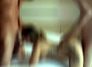 Hotwife moans on bull's monster bbc while hubby listens on phone call