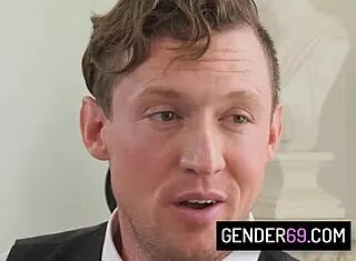 chanel santini in lingerie takes hard anal as hot trans latina