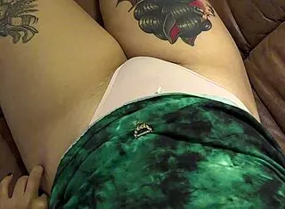 Oh god, stepmom's pussy looks swollen!