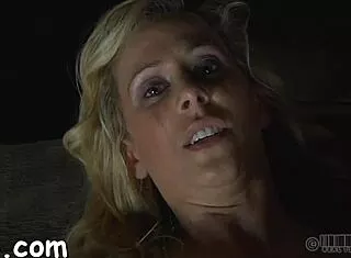 Bound shaved pussy slut fucked in sadomasochism cage