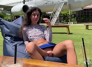 i invited a stranger over for rough outdoor sex but my husband watched from the pool