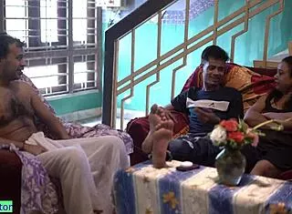 Wow! Bhabhi's Hot Gangbang Sex Party Rocks!