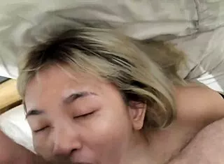 surprise my indonesian wife with lingerie... she blows me but spits the cum! 😩💦 no swallow today
