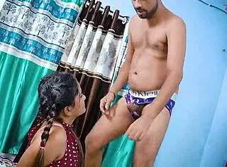 Little Cumkinly Schoolgirl Gives Buddha Masterji First Milk Sex Ride