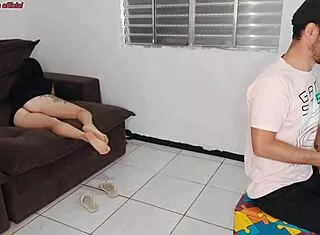 banging hot brazilian housewife while hubby away