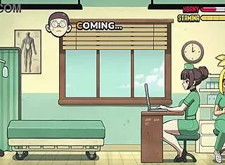 Huge Nurse Tits Grabbed and Fucked in Hospital Tease