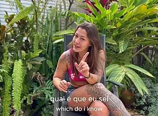 Damiana's Naughty Brazilian Adventure Starts in Europe