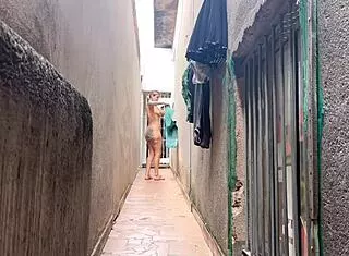 Naked wife takes water delivery guy with her hot huge pussy ready to cum