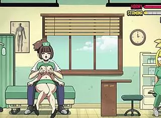 Huge Nurse Tits Grabbed and Fucked in Hospital Tease