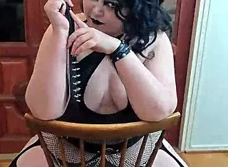 Goth Domina Ignites Deep Emotional Control!