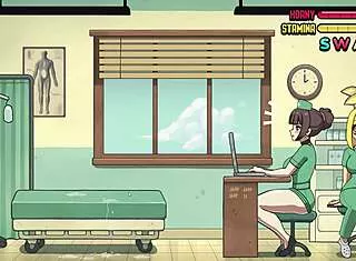 Huge Nurse Tits Grabbed and Fucked in Hospital Tease