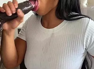WOW! Huge meat dildo satisfies my deepest amateur couple cravings -nysdel