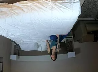 Blair spills all in casting before sucking cock hard