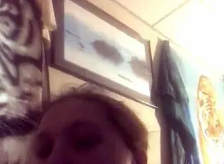 Redhead craves deepthroating that massive black polish cock