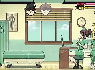 Huge Nurse Tits Grabbed and Fucked in Hospital Tease