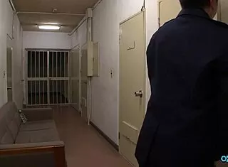 Horny Cop Fucks Big Ass Bitch Bent Over in Prison Cell