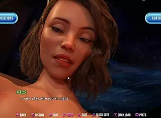 Nora's Wild Cabin Sex Game in College Kings