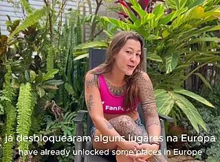 Damiana's Naughty Brazilian Adventure Starts in Europe