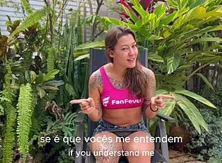 Damiana's Naughty Brazilian Adventure Starts in Europe