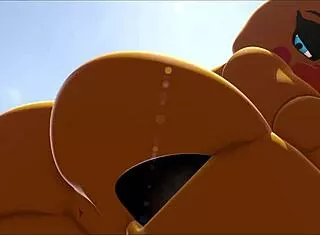 Giantess Toy Chica Craves Massive Growth Spurt