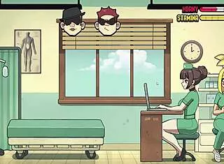 Huge Nurse Tits Grabbed and Fucked in Hospital Tease