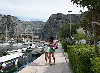 Busty Anissa Kate Olivia Del Rio Poolside Lesbo Lick And Finger Frenzy!