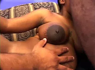 Why go barefoot and pregnant in this ebony group cum fest?