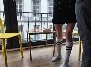 hey shy college roommates, first time dorm sex in miniskirts?