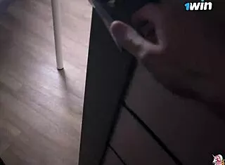 rough pov fuck dirty maid unicorninhoody cums on big tits