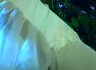 Muscular Stud Ravages Beautiful Nymph In Erotic Garden Night