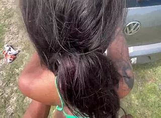 damn i took my hot blonde latina friends to woods creampied their pussies!