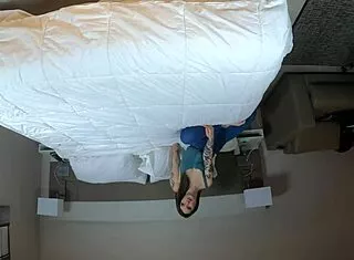 Blair spills all in casting before sucking cock hard