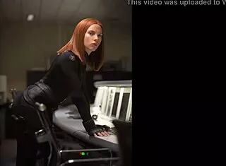 Black Widow Scarlett Johansson Jerk Off Challenge!