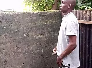 De Rose Escort Demonstrates Prostate Peeing Technique in Bathroom for Troubled Men