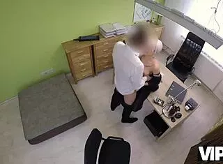 Lussy Sweet fucks agent hard in office cash 😏💦