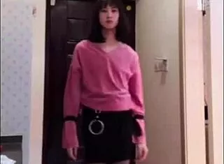 my asian ladyboy dick throbs masturbating for her cum blast