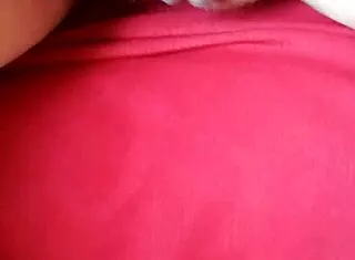 gretala pisses standing in fetish balloon play