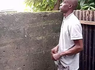 De Rose Escort Demonstrates Prostate Peeing Technique in Bathroom for Troubled Men