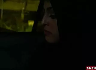 what happens when cash lures arab street beauty into public pickup sex?