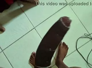brazilian skinny brunette reunites with first big black cock in dorm