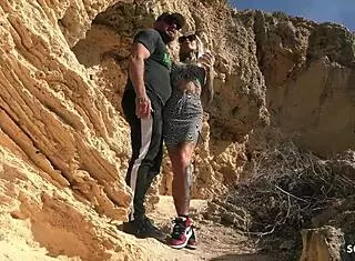 German Fit Mature Wife Sophie Logan Big Tits Inked Risky Cheating Beach Fuck